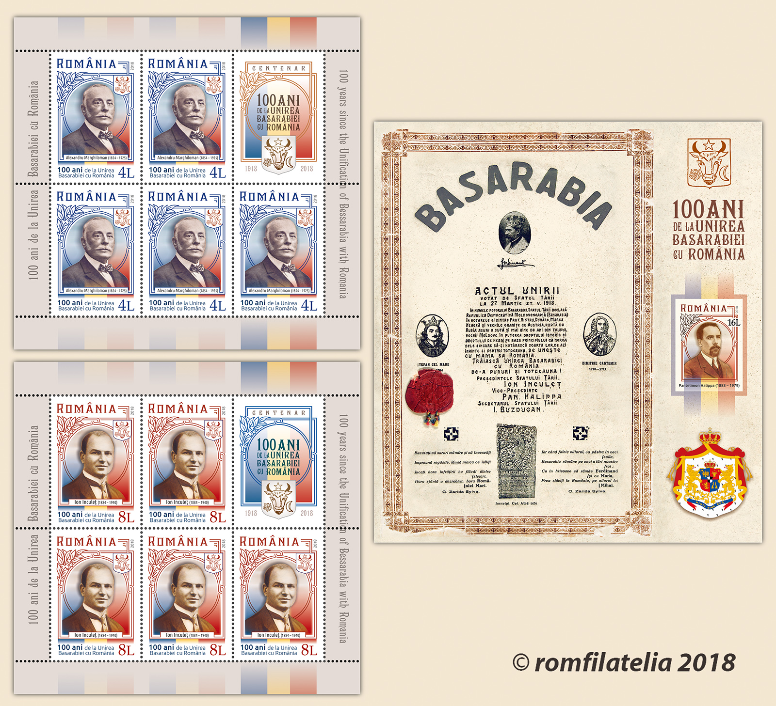 100 YEARS SINCE THE UNIFICATION OF BESSARABIA WITH ROMANIA 1 100 YEARS SINCE THE UNIFICATION OF BESSARABIA WITH ROMANIA