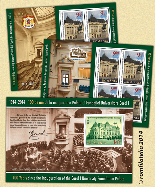 100 YEARS SINCE THE INAUGURATION OF THE CAROL I UNIVERSITY FOUNDATION PALACE 1 100 YEARS SINCE THE INAUGURATION OF THE CAROL I UNIVERSITY FOUNDATION PALACE