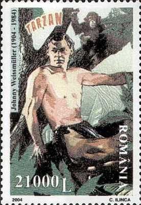 100 years since the birth of Johnny Weissmuller (Tarzan)