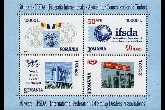 50 years of International Federation Stamp Dealers’ Associations