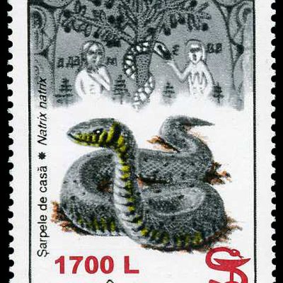 Fauna 1996 - Overprint “Snake and Cup”
