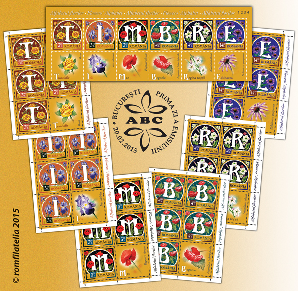 Flowers alphabet 1 Flowers alphabet