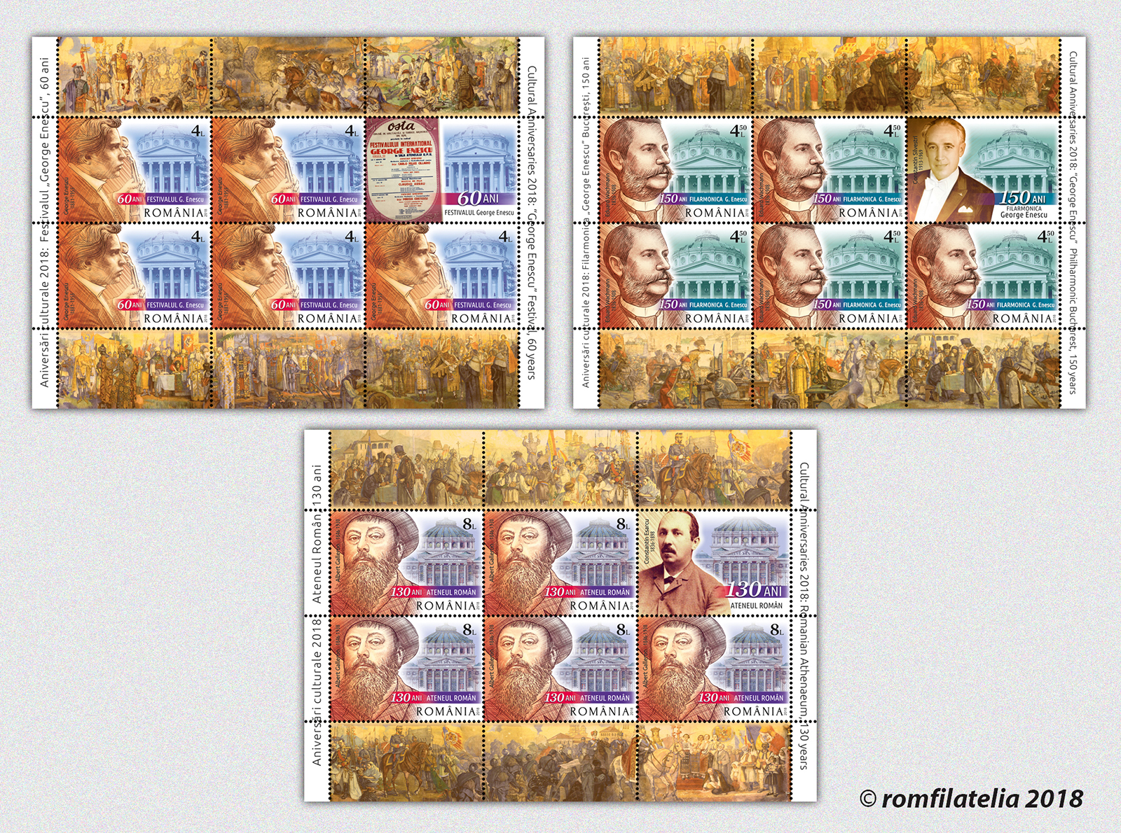 CULTURAL ANNIVERSARIES 2018 “GEORGE ENESCU” PHILHARMONIC BUCHAREST, 150 YEARS ROMANIAN ATHENAEUM, 130 YEARS “GEORGE ENESCU” FESTIVAL, 60 YEARS 1 CULTURAL ANNIVERSARIES 2018 “GEORGE ENESCU” PHILHARMONIC BUCHAREST, 150 YEARS ROMANIAN ATHENAEUM, 130 YEARS “GEORGE ENESCU” FESTIVAL, 60 YEARS