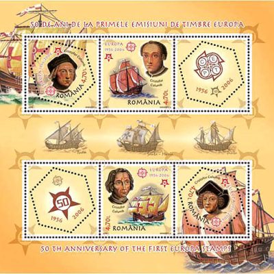 50 years after the first issue EUROPA stamps (1956-2006)