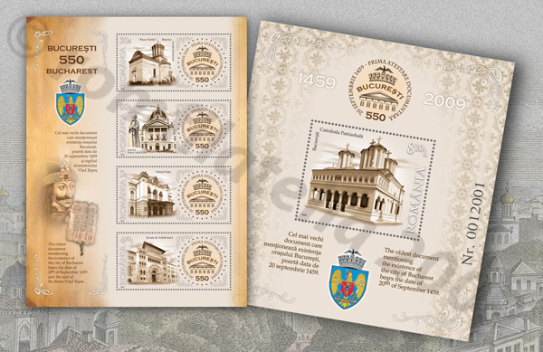 BUCHAREST - 550 YEARS