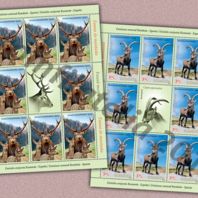 MOUNTAIN FAUNA – Joint Stamp Issue ROMANIA-SPAIN