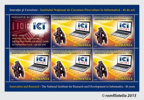 Innovation and Research, National Institute for Research and Development in Informatics - 45 Years 1 Innovation and Research, National Institute for Research and Development in Informatics - 45 Years