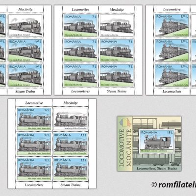 LOCOMOTIVES, STEAM TRAINS