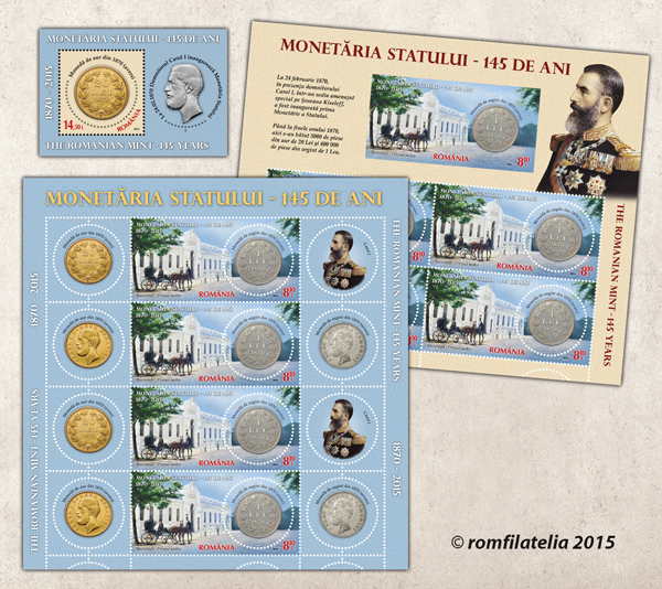 145 years since the inauguration of the Romanian Mint 1 145 years since the inauguration of the Romanian Mint