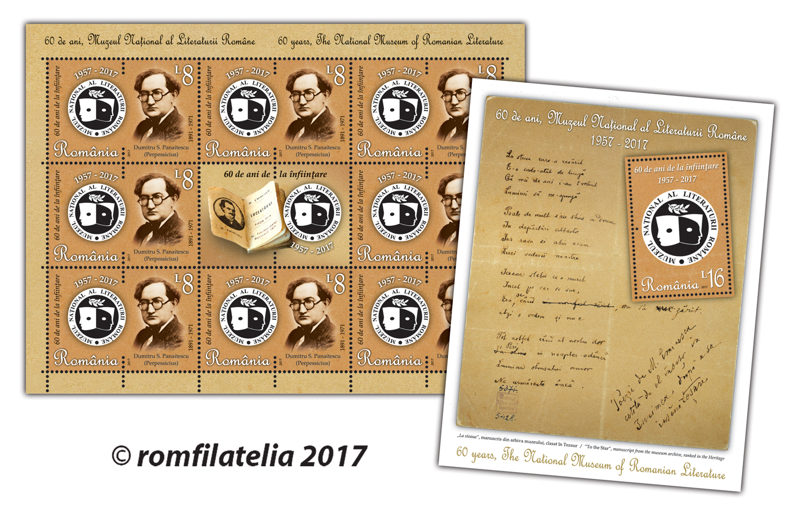 60 YEARS, NATIONAL MUSEUM OF ROMANIAN LITERATURE 1 60 YEARS, NATIONAL MUSEUM OF ROMANIAN LITERATURE