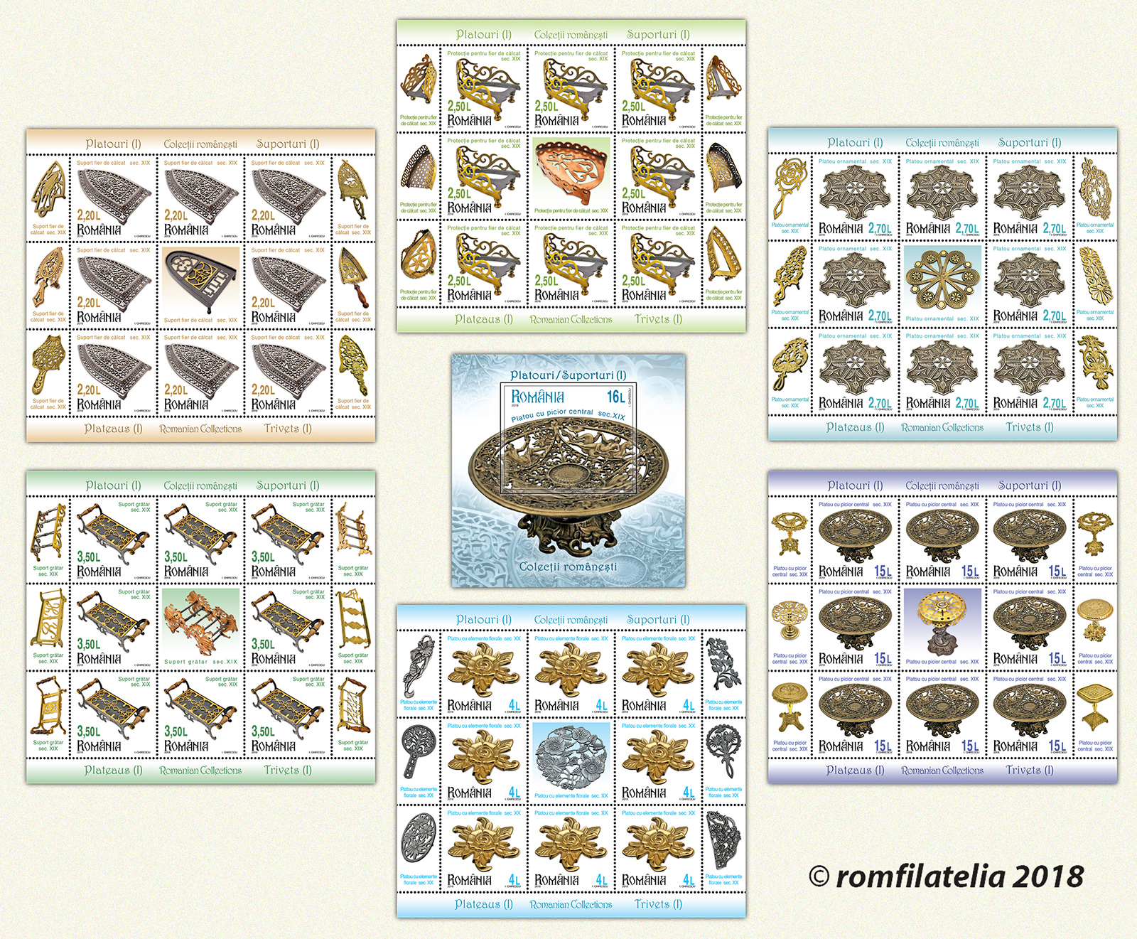 Romanian Collections: PLATEAUS / TRIVETS (I) 1 Romanian Collections: PLATEAUS / TRIVETS (I)
