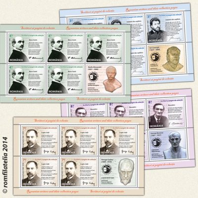 ROMANIAN WRITERS AND THEIR COLLECTION PAGES