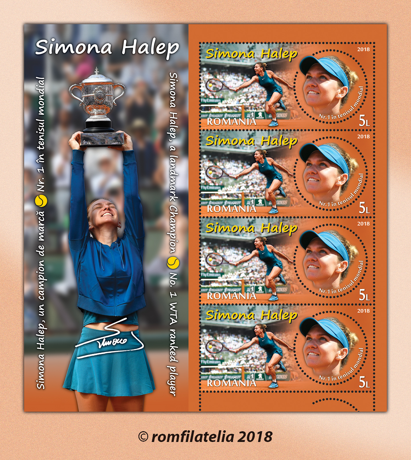 SIMONA HALEP, A LANDMARK CHAMPION 1 SIMONA HALEP, A LANDMARK CHAMPION