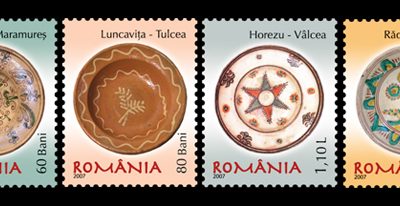 ROMANIAN POTTERY - Peasant dishes (III)