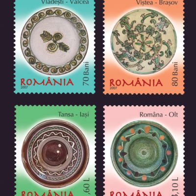 ROMANIAN POTTERY - Peasant dishes (II)