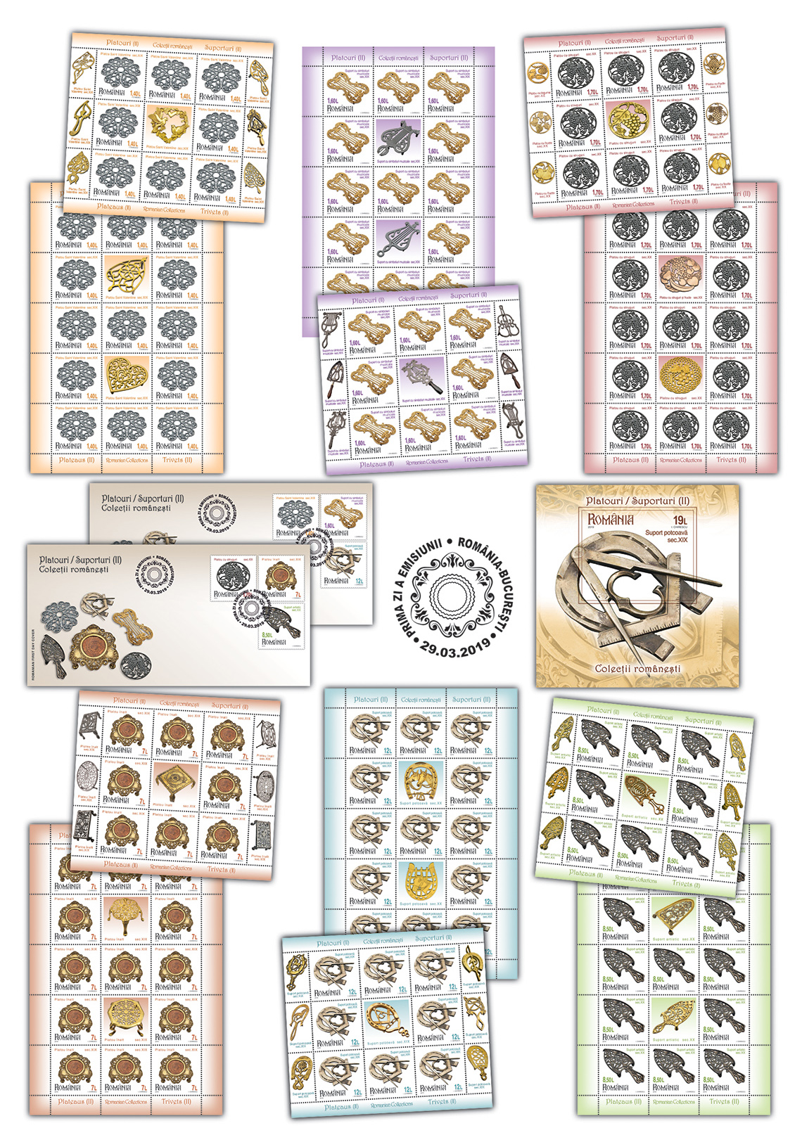 Romanian Collections PLATEAUS / TRIVETS (II) 1 Romanian Collections PLATEAUS / TRIVETS (II)