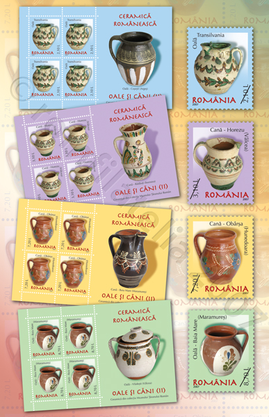ROMANIAN POTTERY - Pots and Cups (II)
