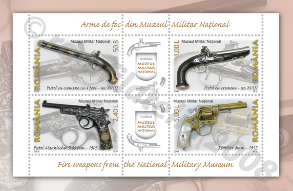 Fire weapons from the National Military Museum