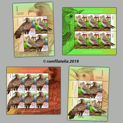 Europa 2019 NATIONAL BIRDS