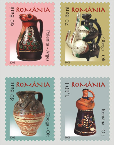 Romanian Pottery (Wedding Pots - I)